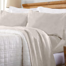 Solid Fleece Sheet - Christina Collection by Great Bay Home