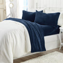 Solid Plush Sheet - Velvet Luxe Collection by Great Bay Home