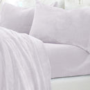 Solid Plush Sheet - Velvet Luxe Collection by Great Bay Home