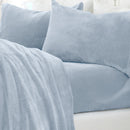 Solid Plush Sheet - Velvet Luxe Collection by Great Bay Home