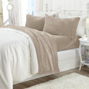 Solid Plush Sheet - Velvet Luxe Collection by Great Bay Home