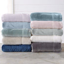 Solid Plush Sheet - Velvet Luxe Collection by Great Bay Home
