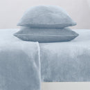 Solid Plush Sheet - Velvet Luxe Collection by Great Bay Home