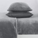 Solid Plush Sheet - Velvet Luxe Collection by Great Bay Home