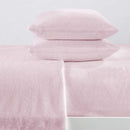 Solid Plush Sheet - Velvet Luxe Collection by Great Bay Home