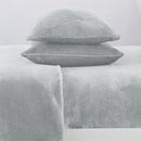 Solid Plush Sheet - Velvet Luxe Collection by Great Bay Home