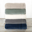 Solid Plush Sheet - Velvet Luxe Collection by Great Bay Home