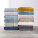 Solid Plush Sheet - Velvet Luxe Collection by Great Bay Home