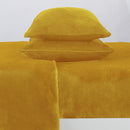 Solid Plush Sheet - Velvet Luxe Collection by Great Bay Home