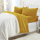 Solid Plush Sheet - Velvet Luxe Collection by Great Bay Home
