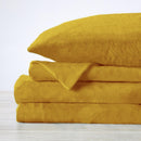 Solid Plush Sheet - Velvet Luxe Collection by Great Bay Home