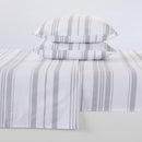 Turkish Cotton Flannel Sheet - Raye Collection by Great Bay Home
