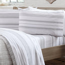Turkish Cotton Flannel Sheet - Raye Collection by Great Bay Home