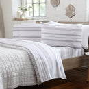 Turkish Cotton Flannel Sheet - Raye Collection by Great Bay Home