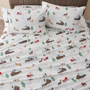 Lodge Printed Sheet Set - Mountain Ridge Collection by Great Bay Home