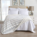 Velvet Plush Sherpa Luxury Bed Blanket - Kinsley Collection by Great Bay Home