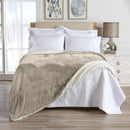 Velvet Plush Sherpa Luxury Bed Blanket - Kinsley Collection by Great Bay Home