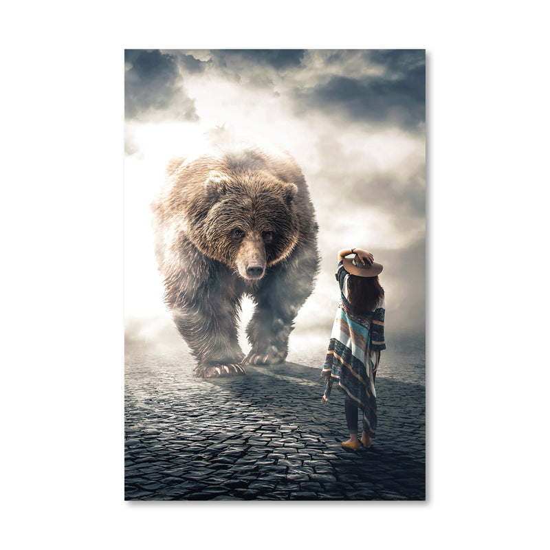 Great Grizzly Canvas