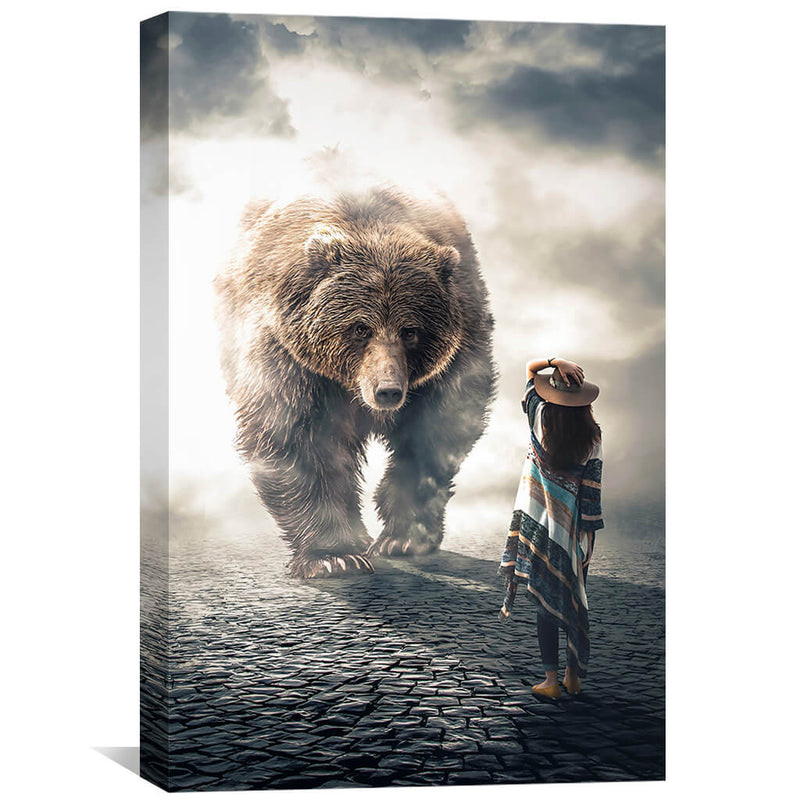 Great Grizzly Canvas