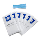 6pk of Bags and 2 Exhaust Filters for the Prolux 6000/7000/8000/9000 Upright Vacuum Cleaners by Prolux Cleaners