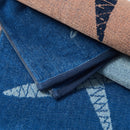 2 Pack 100% Cotton Jacquard Beach Towels - Playa Collection by Great Bay Home