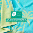 2 Pack 100% Cotton Jacquard Beach Towels - Playa Collection by Great Bay Home