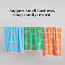 2 Pack 100% Cotton Jacquard Beach Towels - Playa Collection by Great Bay Home