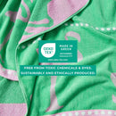 2 Pack 100% Cotton Jacquard Beach Towels - Playa Collection by Great Bay Home