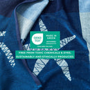2 Pack 100% Cotton Jacquard Beach Towels - Playa Collection by Great Bay Home