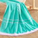 2 Pack 100% Cotton Jacquard Beach Towels - Playa Collection by Great Bay Home