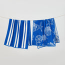 2 Pack 100% Cotton Jacquard Beach Towels - Playa Collection by Great Bay Home