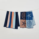 2 Pack 100% Cotton Jacquard Beach Towels - Playa Collection by Great Bay Home