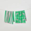 2 Pack 100% Cotton Jacquard Beach Towels - Playa Collection by Great Bay Home