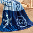 2 Pack 100% Cotton Jacquard Beach Towels - Playa Collection by Great Bay Home