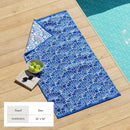 Oversized Retro Printed Beach Towel - St. Barts Collection by Great Bay Home