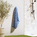 Oversized Retro Printed Beach Towel - St. Barts Collection by Great Bay Home