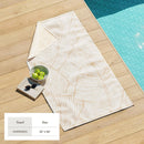 Oversized Retro Printed Beach Towel - St. Barts Collection by Great Bay Home