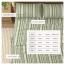 Striped Sheet Set - Elouise Collection by Great Bay Home