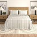 Striped Sheet Set - Elouise Collection by Great Bay Home