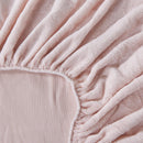 Solid Plush Fitted Sheet - Velvet Luxe Collection by Great Bay Home