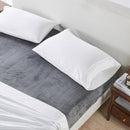 Solid Plush Fitted Sheet - Velvet Luxe Collection by Great Bay Home