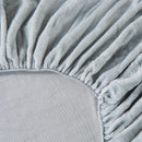 Solid Plush Fitted Sheet - Velvet Luxe Collection by Great Bay Home
