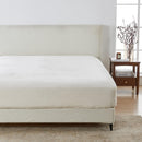 Solid Plush Fitted Sheet - Velvet Luxe Collection by Great Bay Home