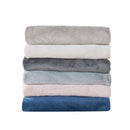Solid Plush Fitted Sheet - Velvet Luxe Collection by Great Bay Home