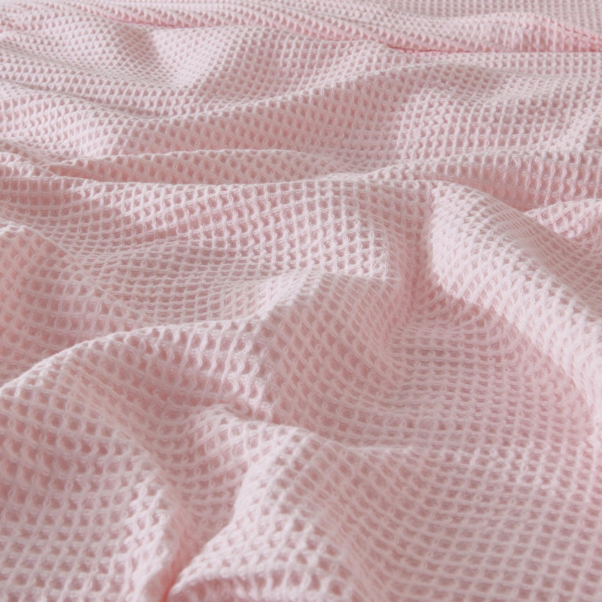 100% Cotton Waffle Weave Blanket - Mikala Collection, photo 2 of 46