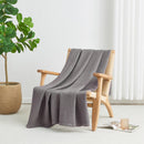 100% Cotton Waffle Weave Blanket - Mikala Collection by Great Bay Home