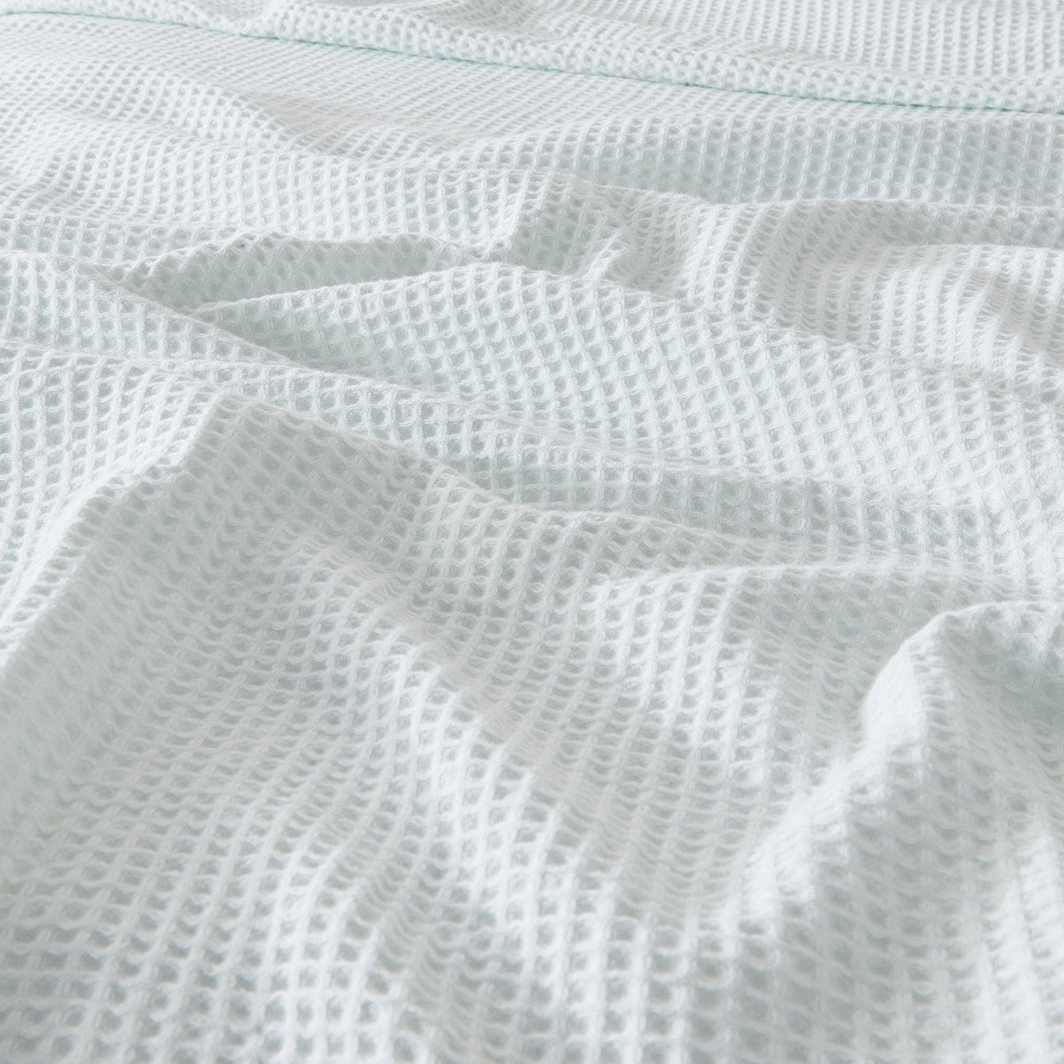 100% Cotton Waffle Weave Blanket - Mikala Collection, photo 12 of 46