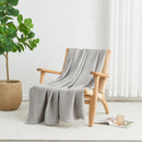 100% Cotton Waffle Weave Blanket - Mikala Collection by Great Bay Home