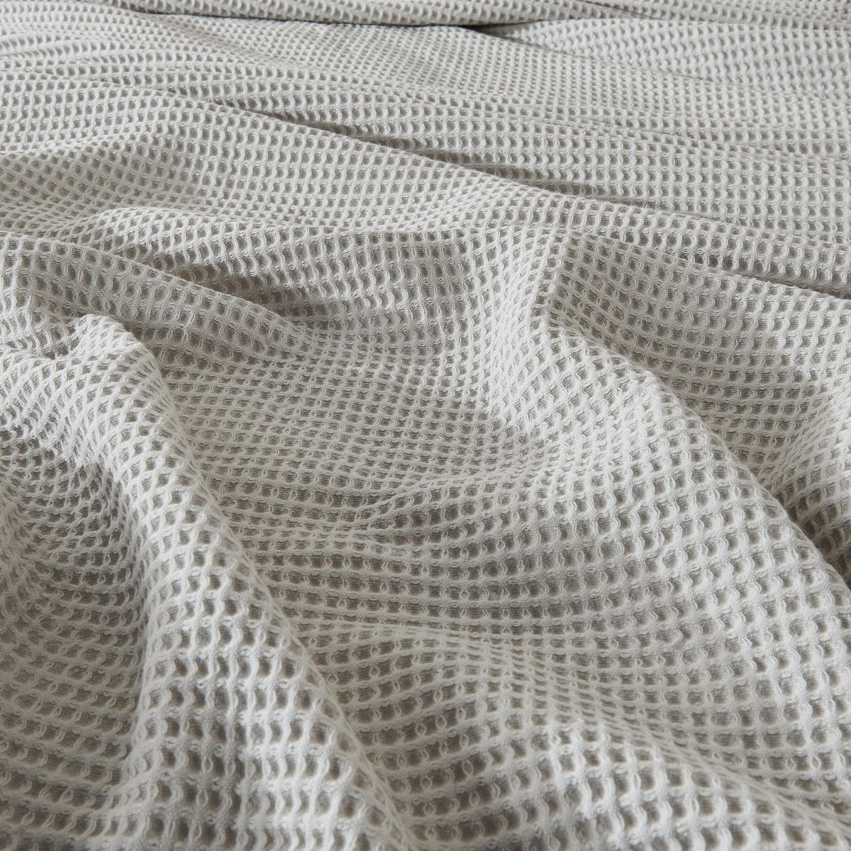 100% Cotton Waffle Weave Blanket - Mikala Collection, photo 17 of 46