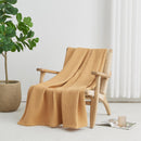 100% Cotton Waffle Weave Blanket - Mikala Collection by Great Bay Home